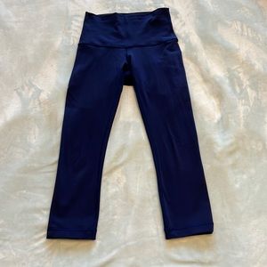Lululemon Wunder Under High Rise Crop Size 4.